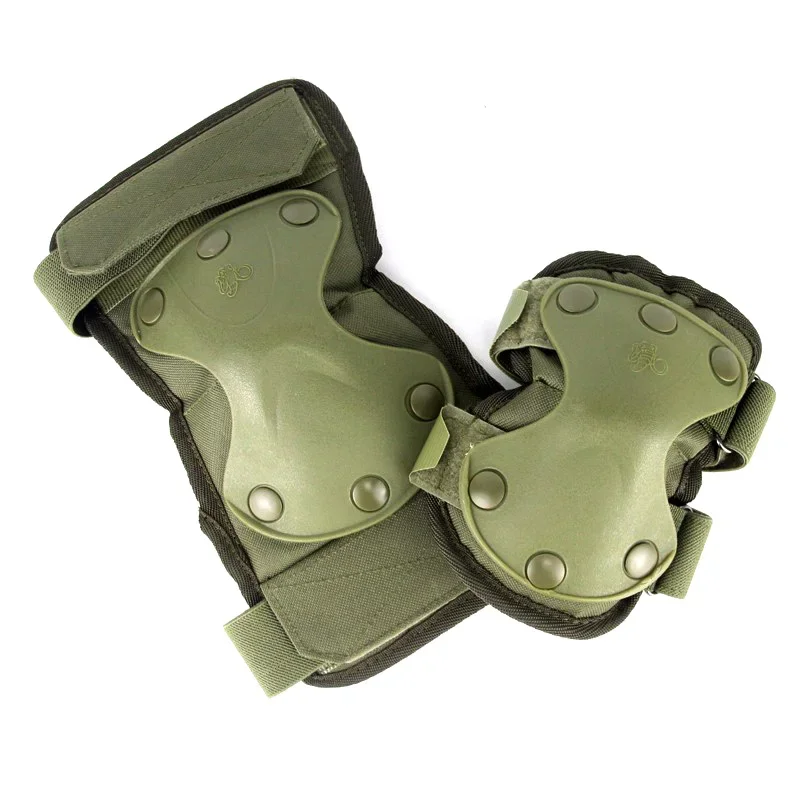 Rodillera táctica para el codo, Protector táctico CS para caza, Airsoft, deporte al aire libre, equipo de seguridad, rodilleras protectoras