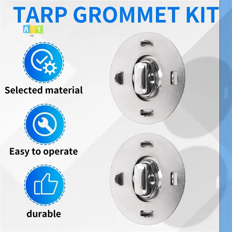 

A04E-10 Piece Twist Lock Common Sense Fastener For Boats, Sailboats, Rvs, Dinghies And Caravans