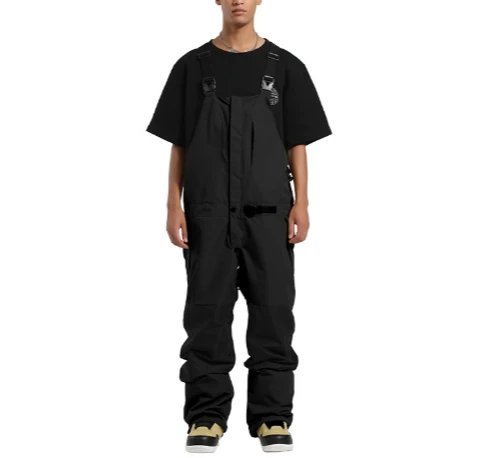 بنطال تزلج مقاوم للرياح ومقاوم للماء للنساء، بنطلون على الجليد، ملابس رياضية خارجية، جيب بسحاب، زوجان ثلج، شتاء