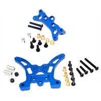 2Pcs Metal Front And Rear Shock Tower For Tamiya TT-02B TT02B 1/10 RC Car Upgrade Parts Accessories