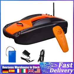 1.5kg Load Fishing Bait Boat 300m Remote Control Fishing Lure Boat with Dual Motor LED Headlights and Rear Lights