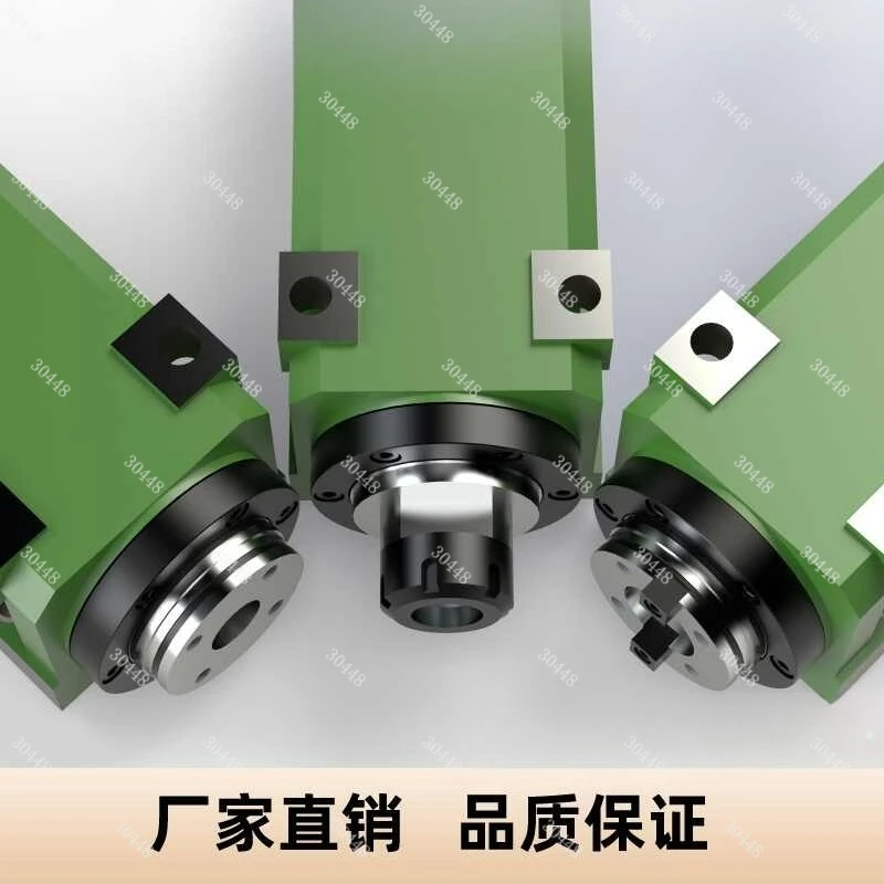 Power Head Mt/ntbt/er30/40/50 Cutting Head Spindle Engraving and Milling High and Low Speed Slide Table Motor