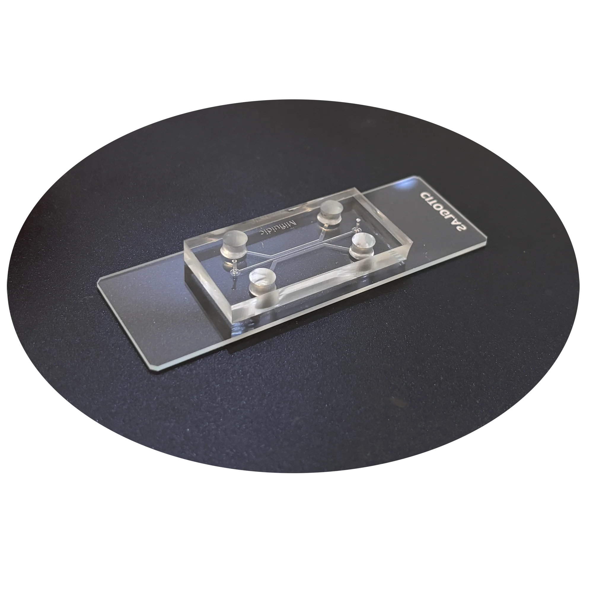 Microfluidic PDMS Vascularized Organoid Biochip, Cell Culture Migration Shear Force Simulation Chip