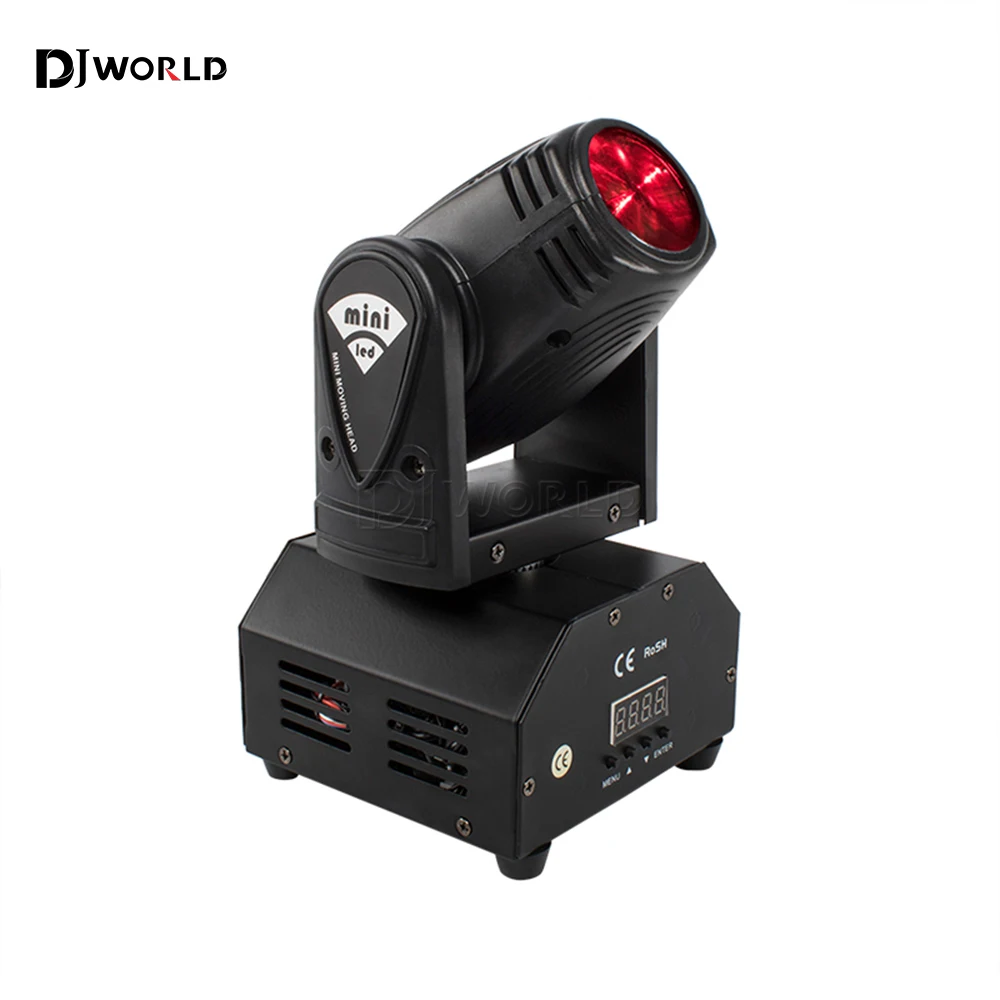 10W Mini LED Spot Beam Moving Head Light RGBW Lyre DMX512 Stroboskop z efektem światła scenicznego do pokazów na żywo DJ Disco Nightclub Party