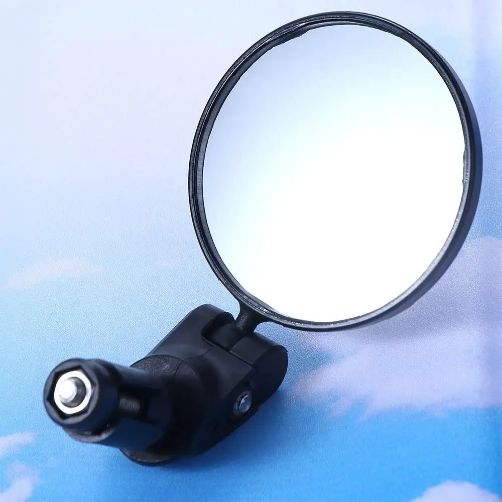 Handlebar 360 Degree Blind Spot Mirror Bicycle Convex Rearview Mirror Bike Rear View Mirror Round Curved Mirror Wide Angle