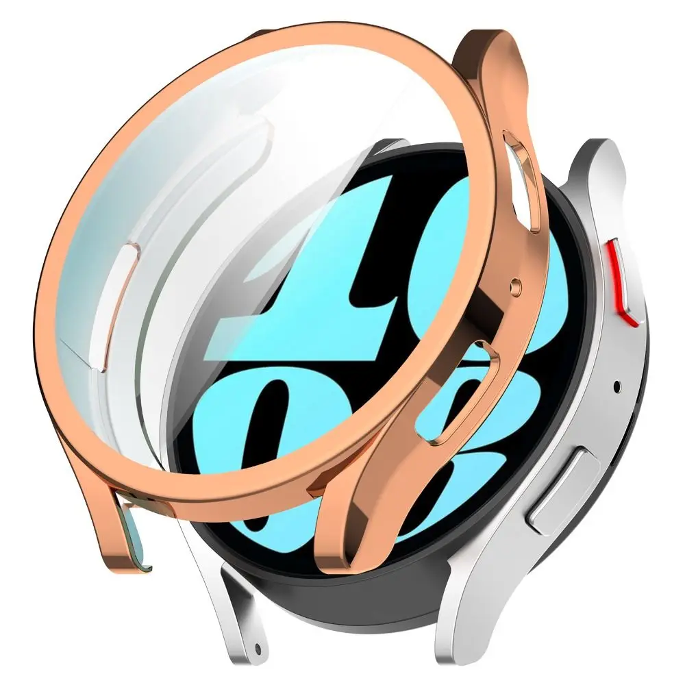 Funda protectora de TPU para reloj inteligente, Protector de pantalla para Samsung Galaxy Watch 6, 40MM, 44MM