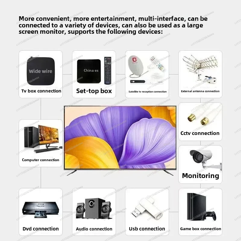 YbjForeign Trade Intelligent Network LCD TV 26-100 Inch Fast Delivery