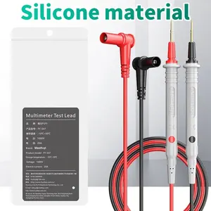 Mastfuyi-digitaler Multimeter-Sonden-Testleitungen, universelle Nadelspitze, Multi-Tester, Bleiprogramm, Stiftkabel, FY-S47, 1000V, 20A 10 Hauptverkäufe wie man Hydrometro mit Nadel sperren - №4