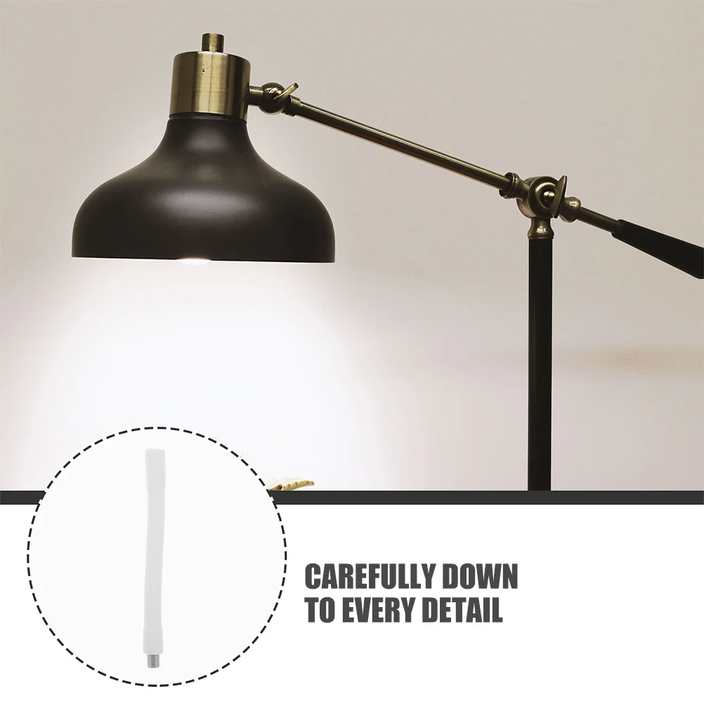 2pcs Flexible Gooseneck Hose Metal Desk Lamp Replacement Parts Adjustable Lighting Fixture For Diy Repair Table Lamps