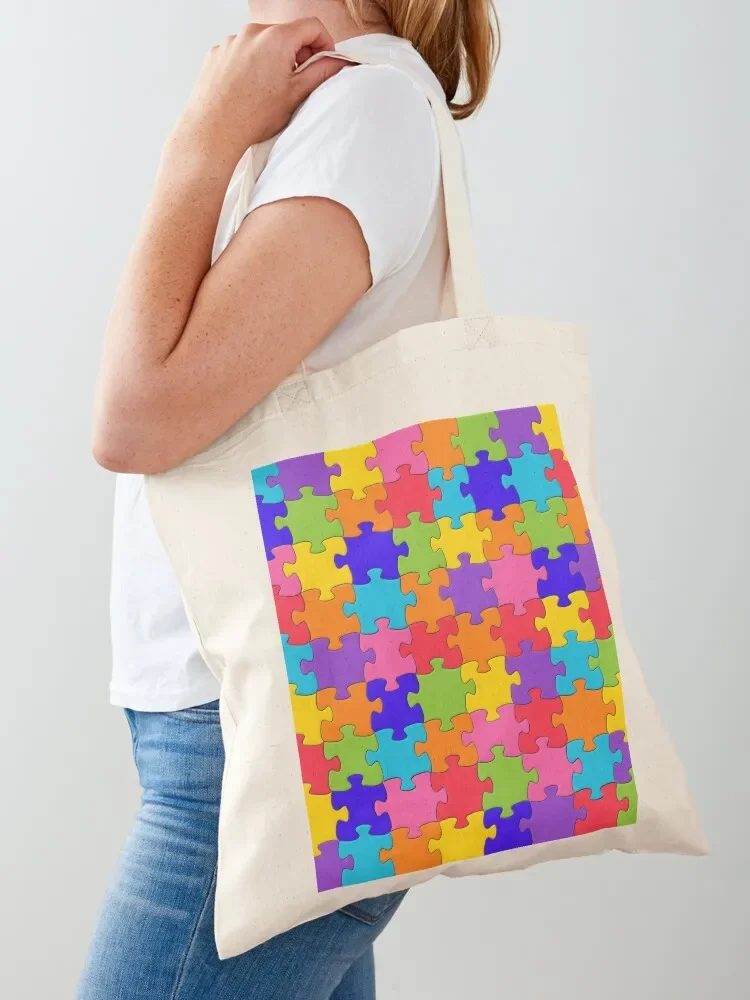 Jigsaw Puzzle best gift 2020 Tote Bag free delivery bags shopping trolley bag canvas shopping bag Women's shopping