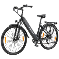 TTGO HZ-28ST Electric Bike,250W Motor,36V 20Ah Battery,700C*45C Tire Adult Ebike,25km/h Max Speed,Disc Brake,LCD Display Ebike