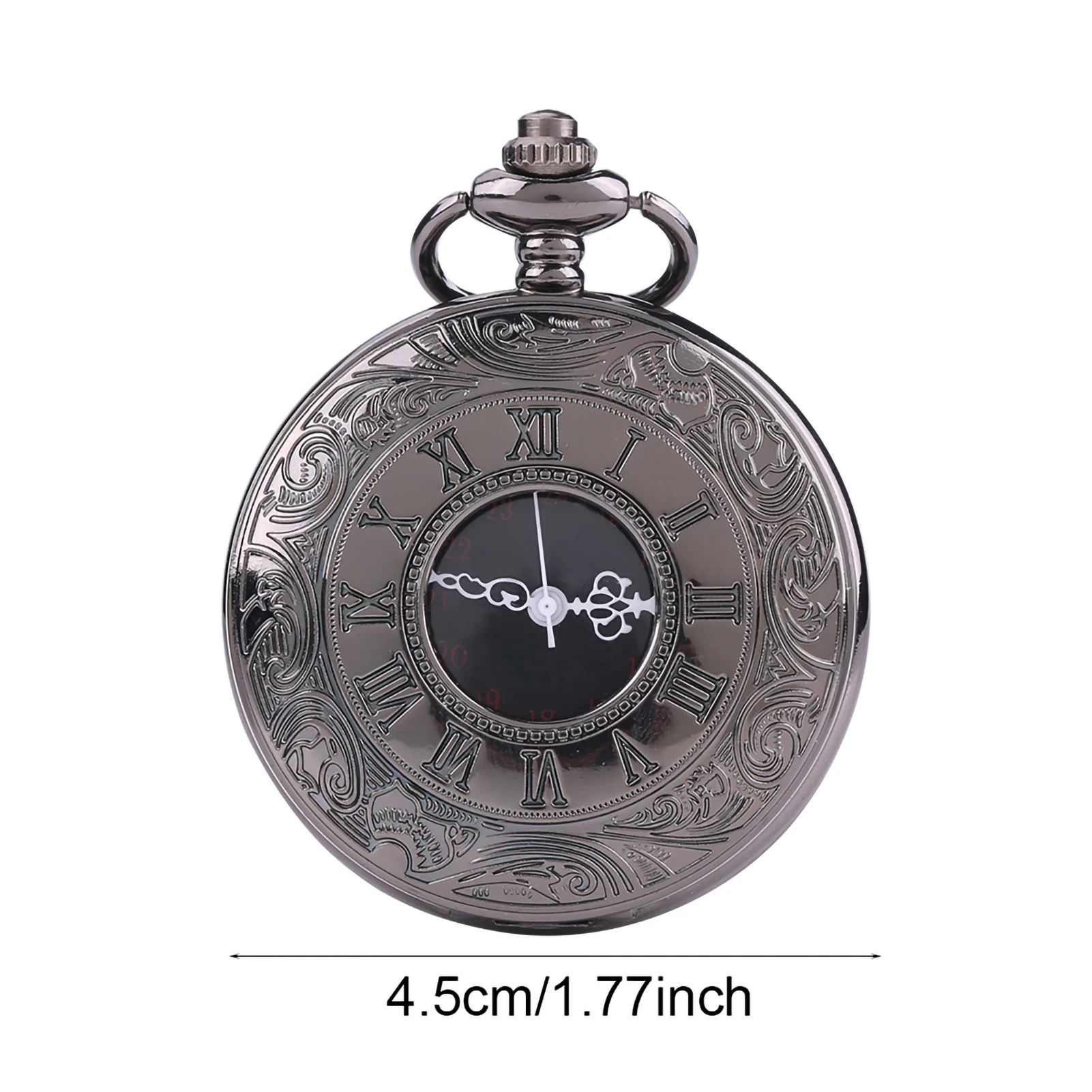 Analog  Watch Classical  Watch  Watch Classical Quartz Analog Alloy  Watch Necklace Pendant with Chain