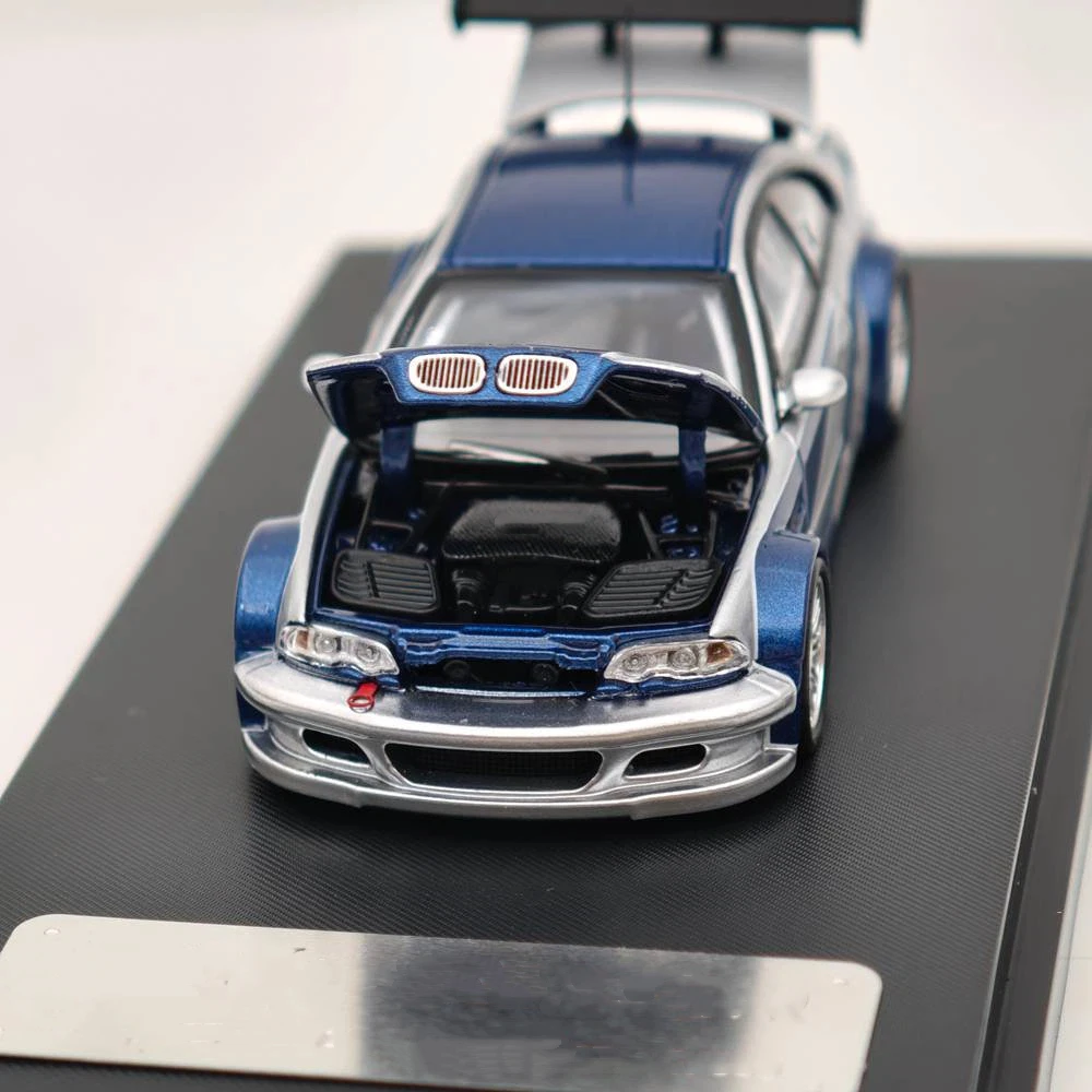 openable-rear-trunk-e46-m3-gtr-nfs-diecast-model-car-miniature-limited-collectible-ghost-player-1-64-scale-in-stock