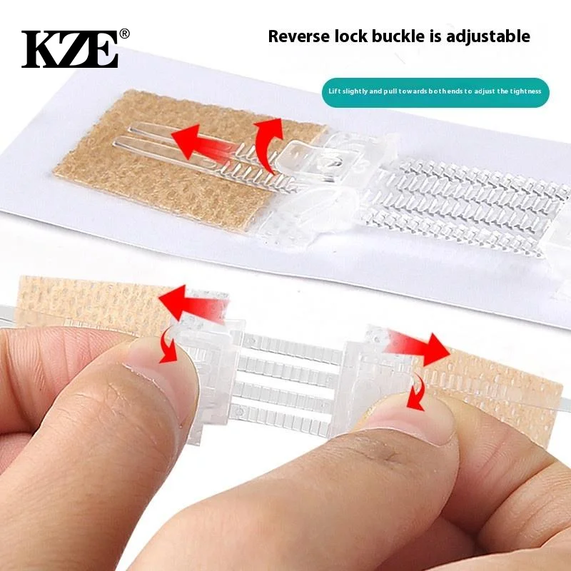 سستة التعادل الجرح إغلاق التصحيح مرقئ التصحيح الجرح سريع دون خياطة سستة في الهواء الطلق الفرقة المعونة المحمولة جلطة سريعة الجرح