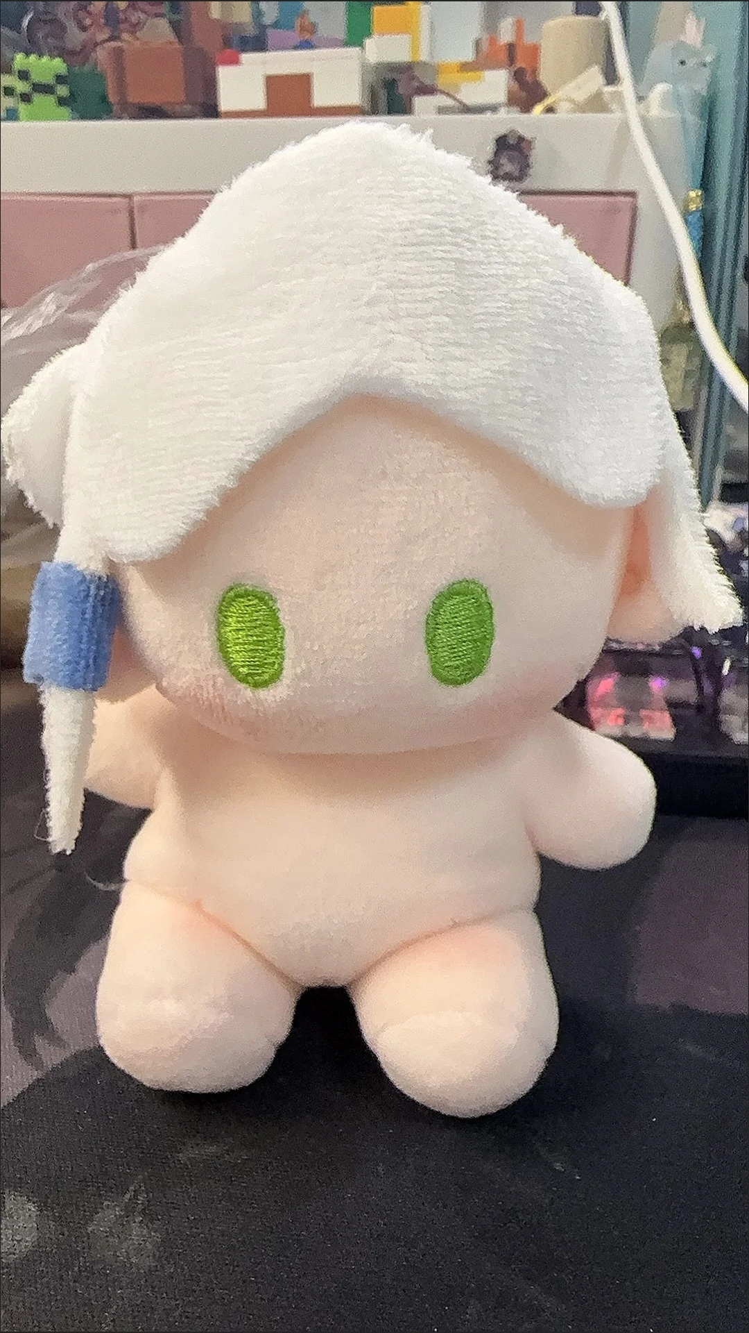 10 Cm Nude Doll Sky:Children of the Light Initial Stuffed Plush Keychain Doll Printed Dress-up Cotton Doll Toys for Kids Xmas