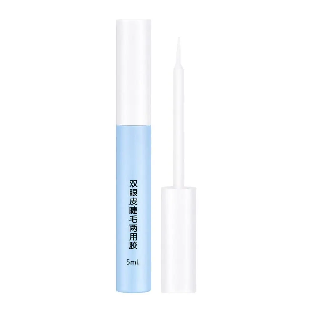 Colle double paupière imperméable à séchage rapide, colle insipide, adhésif doux pour cils, colle de maquillage pour faux cils, Q1S8, 5ml