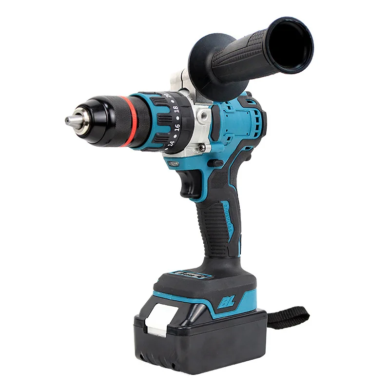 hit product21V Brushless Cordless Impact Screwdriver Set Variable Speed Electric Screwdriver Bits DIY Repair Power Tool OEM Cust