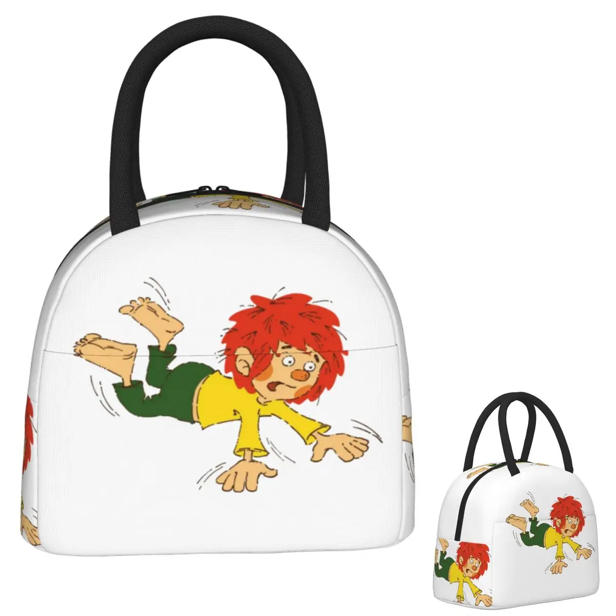 

Pumuckl падающие сумки для обеда, изолированная коробка для бенто, портативная сумка для обеда, герметичные сумки для пикника, термосумка для женщин и девочек, школы