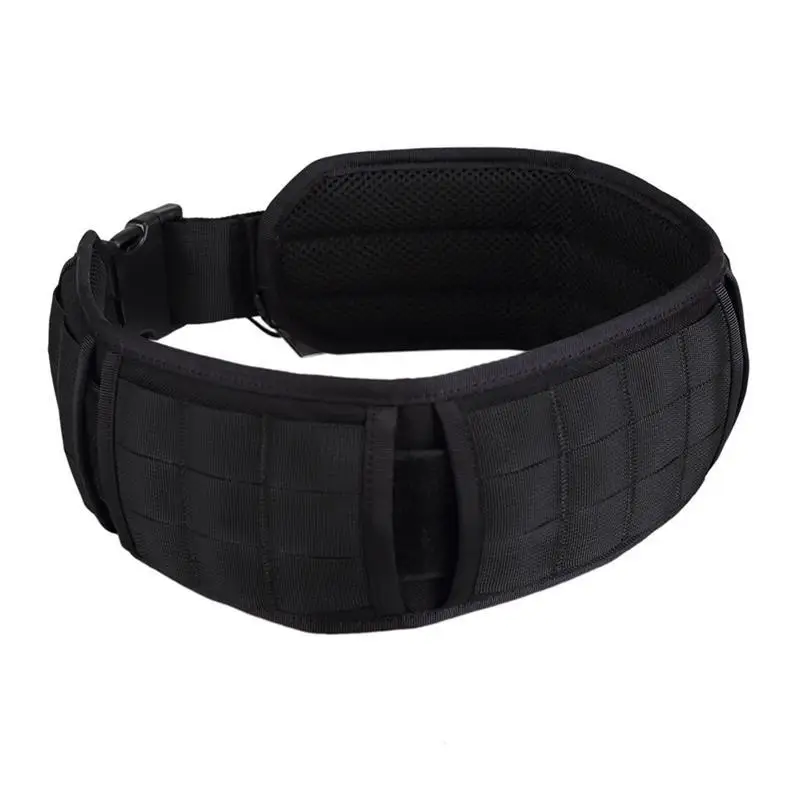 Tactical Belts Multi-Purpose Molle Padded Patrol Belt Outdoor Equipment Shooting Airsoft Wargame Paintball Hunting Accessory