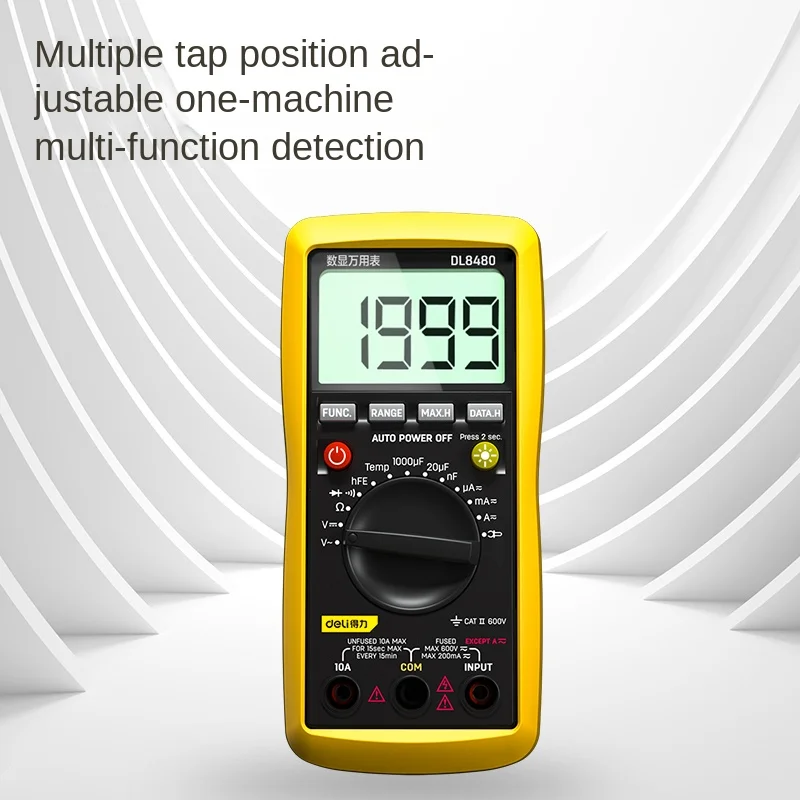 Deli8480 Digital Multimeter Electrician Tools Electrical Repair Equipment Debugging Equipment Repair Test Tools