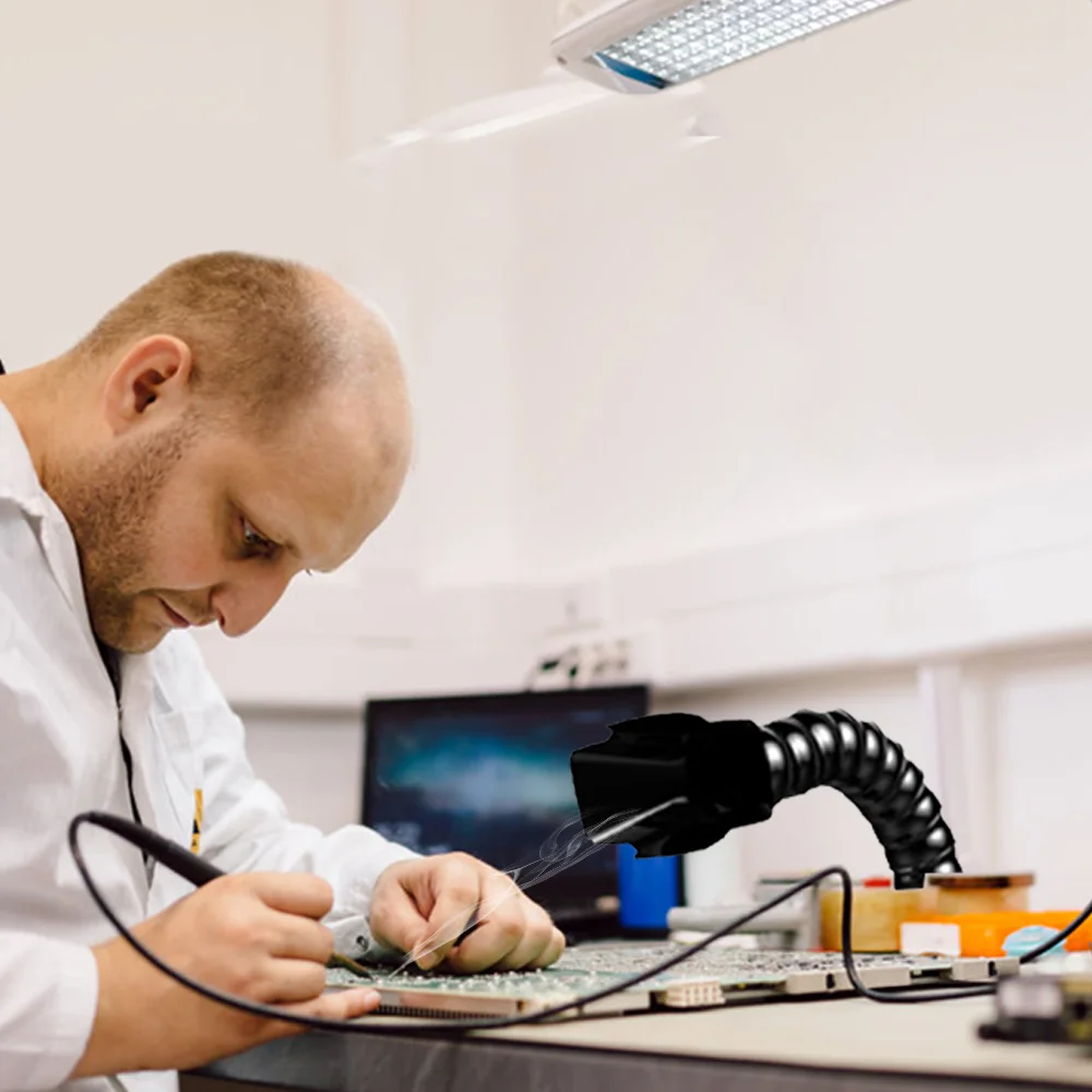 آلة تجميع الدخان لعلامة الليزر لمرشح مستخرج دخان الهواء الصغير CO2 VOCS ومنقي الهواء Dtf