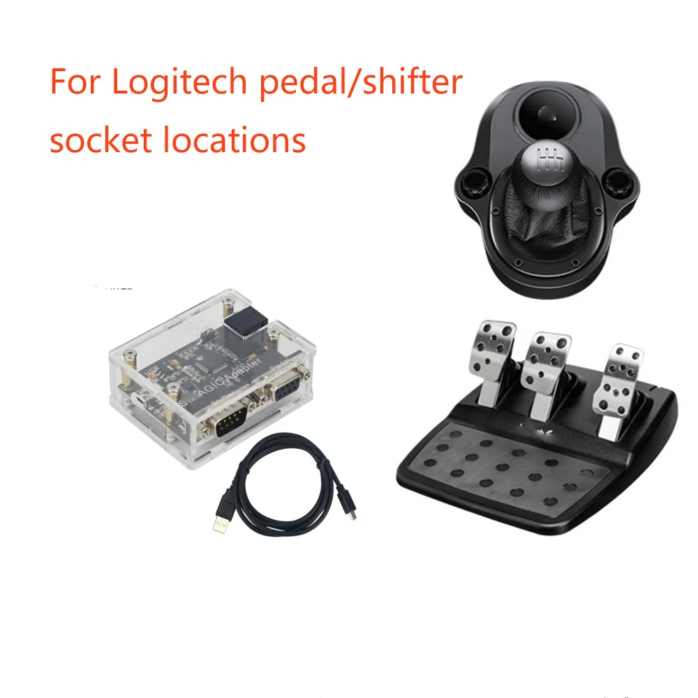 

For Simagic USB Adapter Converter For Logitech G27/G29 Pedal Gear Shift-er MOD For Thrustmaster T150 T300RS T3PA PRO Pedal