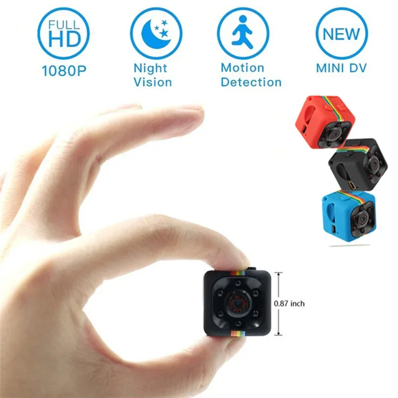 

Hot Selling HD 1080P Wireless Sports DV 24 Hours Recording Mini Camera SQ11 Camcorder