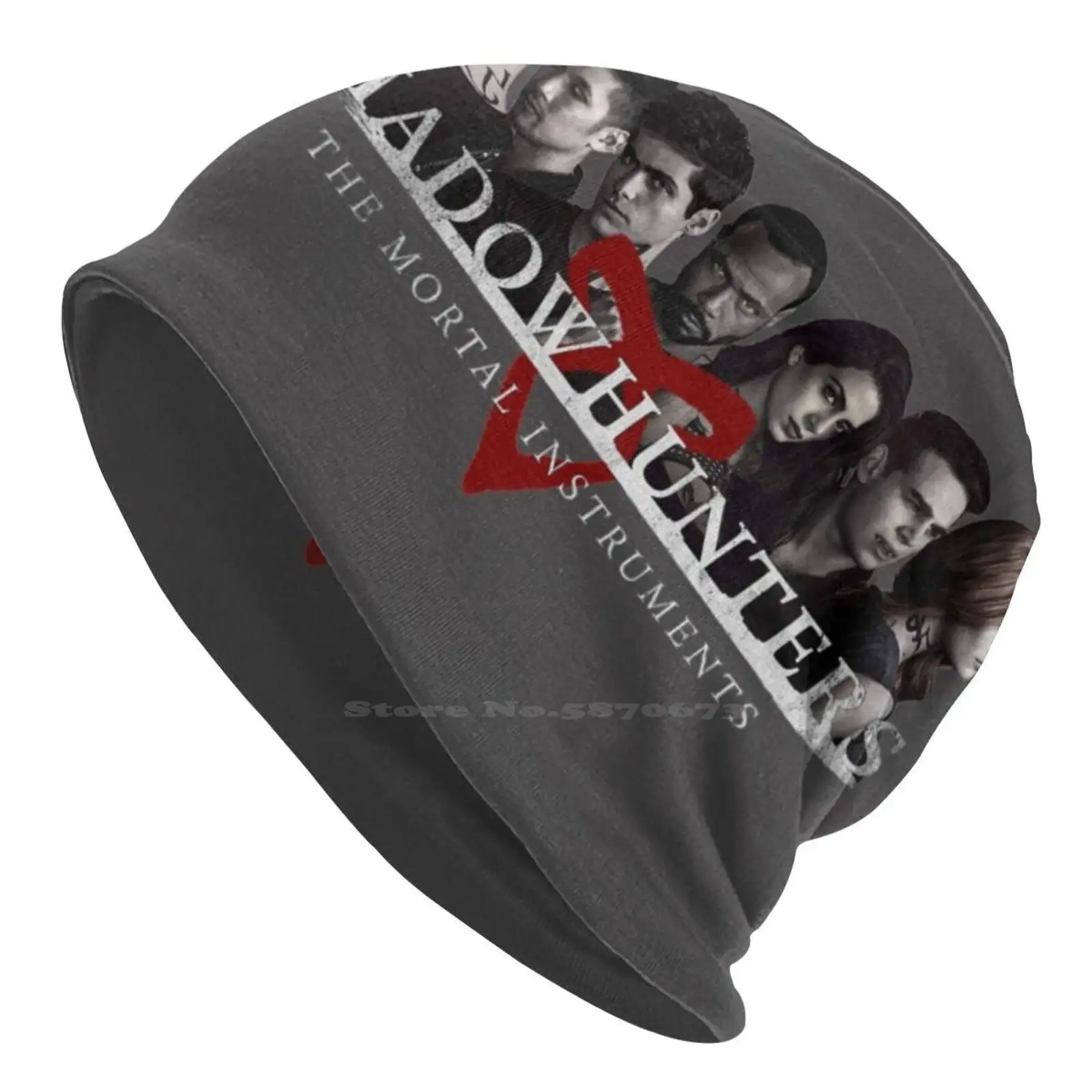 Shadowhunters 2 Knitted Hat Warm Beanie Outdoor Caps Shadowhunters Freeform Mortal Instruments Malec Sizzy Clace Climon Alec