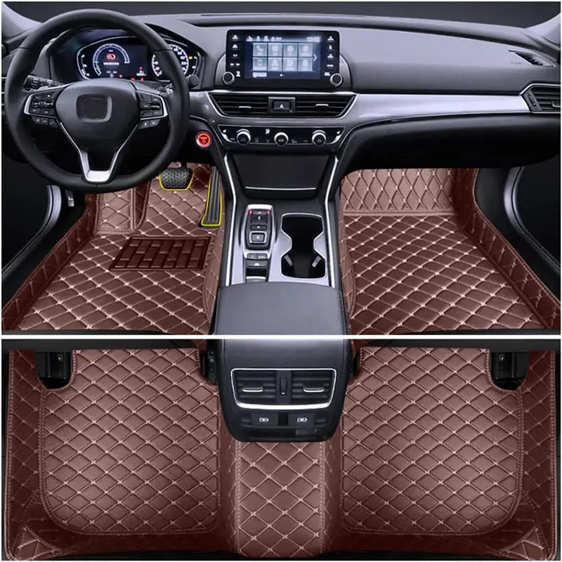 

Car Floor Mats For BMW X5 E70 MK2 2008~2013 Luxury Leather Mat Set Auto Protect Carpet Rug Interior Parts Car Accessories 7 Seat