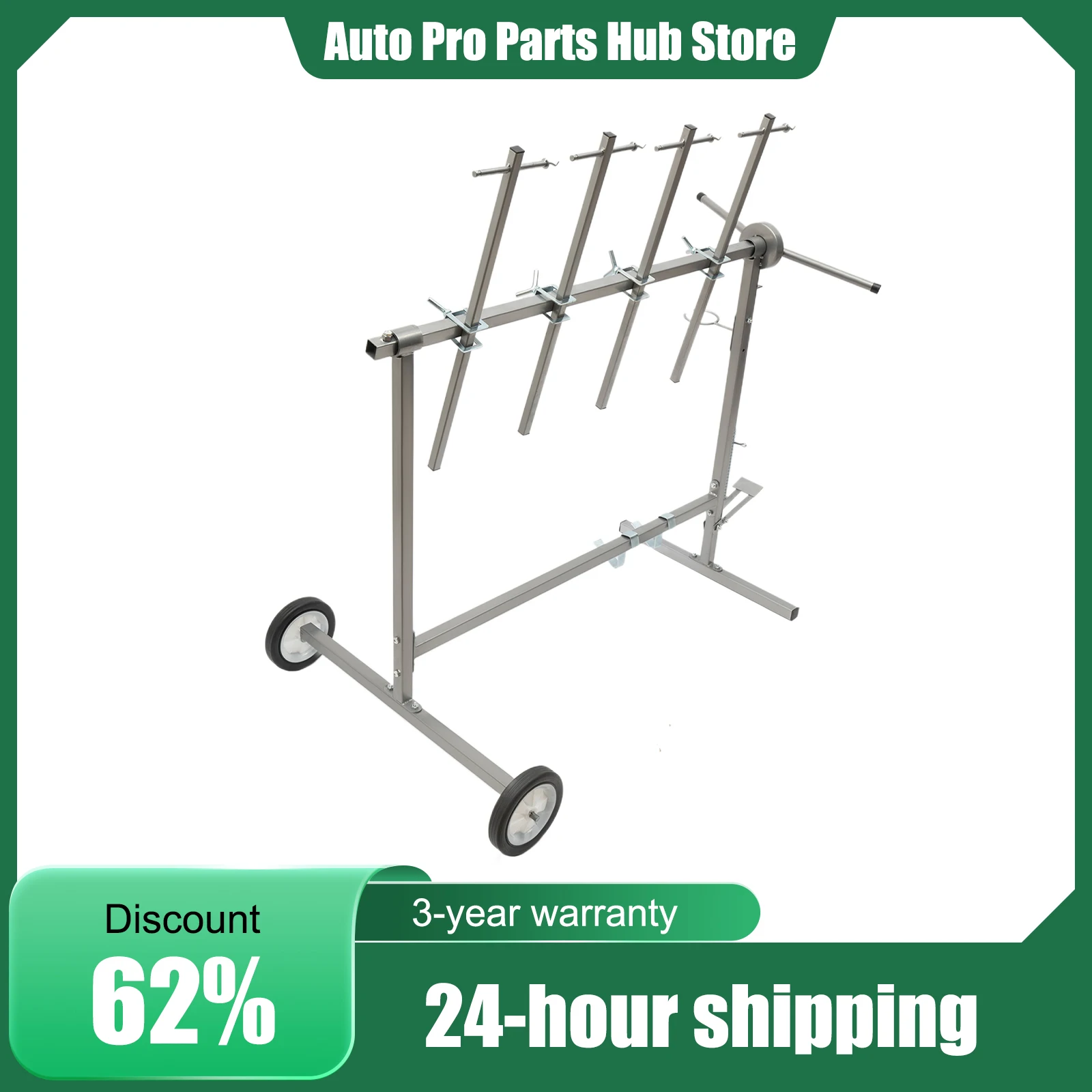 

Стойка для покраски автомобилей на двух колесах, подставка для краски, углеродистая сталь, полиуретановая резина, грузоподъемность 200 кг, прямоугольное основание, подставка для автопокраски
