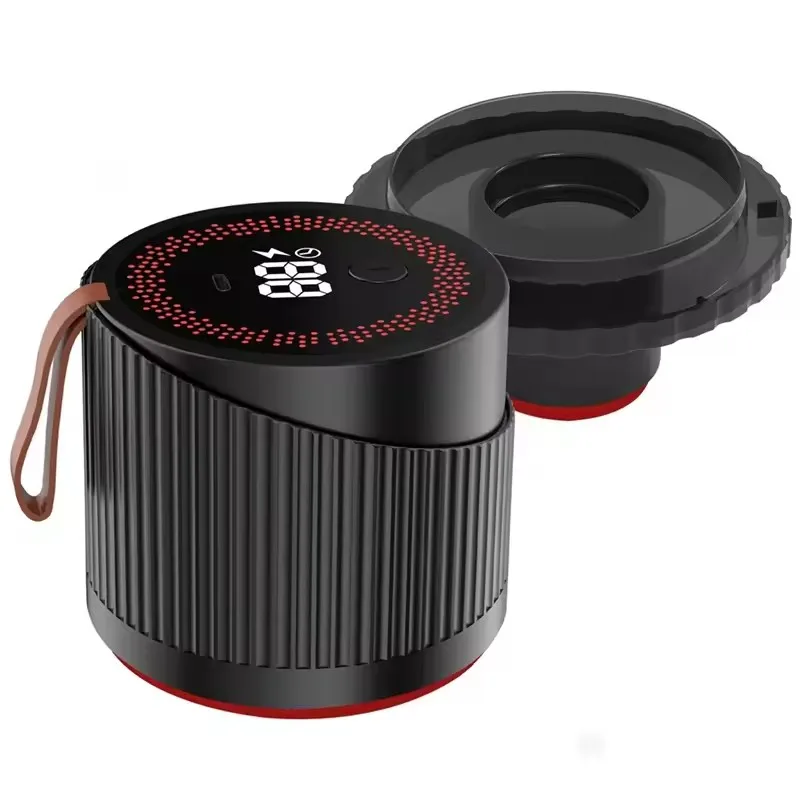 Kit de sellado al vacío de tarros de albañil eléctrico, sellador al vacío de tarros 4 en 1 para tarros de albañil de boca ancha y regular, para tarros, botellas de vino