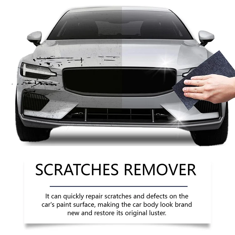 Car Scratch Remover Kit 120g Micro Scratch Repair Paint Touch-Up, Polish Compound for Minor Scuffs Car Care Set Clean Wax