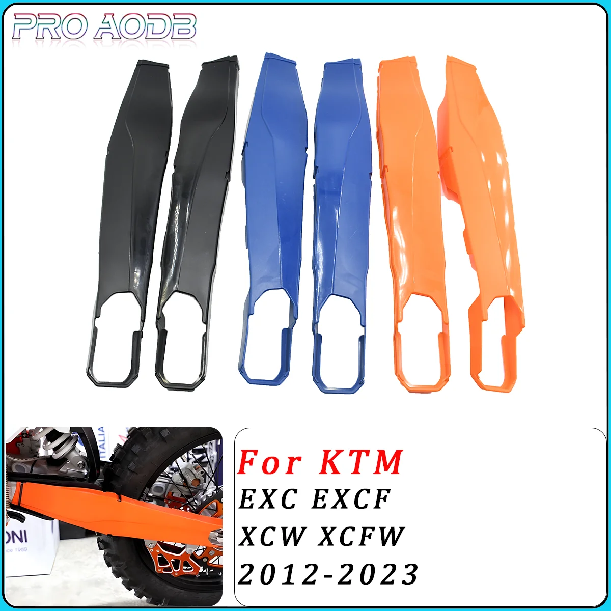 

Motorcycle Swingarm Swing Arm Protector For KTM XCW XCFW EXC EXCF Six Days TPI 125 150 200 250 300 350 400 450 500 2012-2022