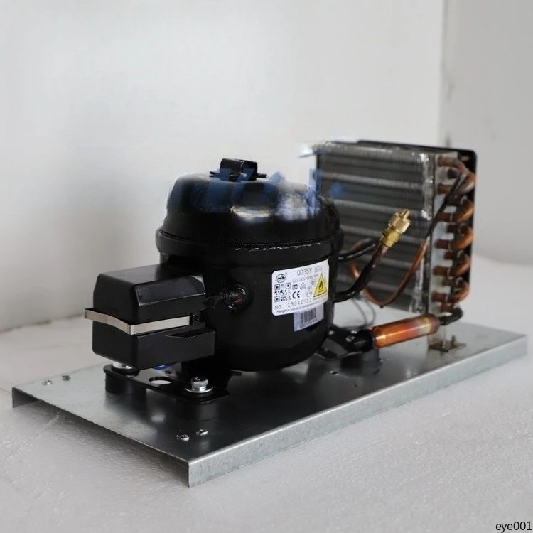 R600a QD35YC Refrigeration Compressor Unit Mini Condensing Unit for Small Refrigeration Equipment