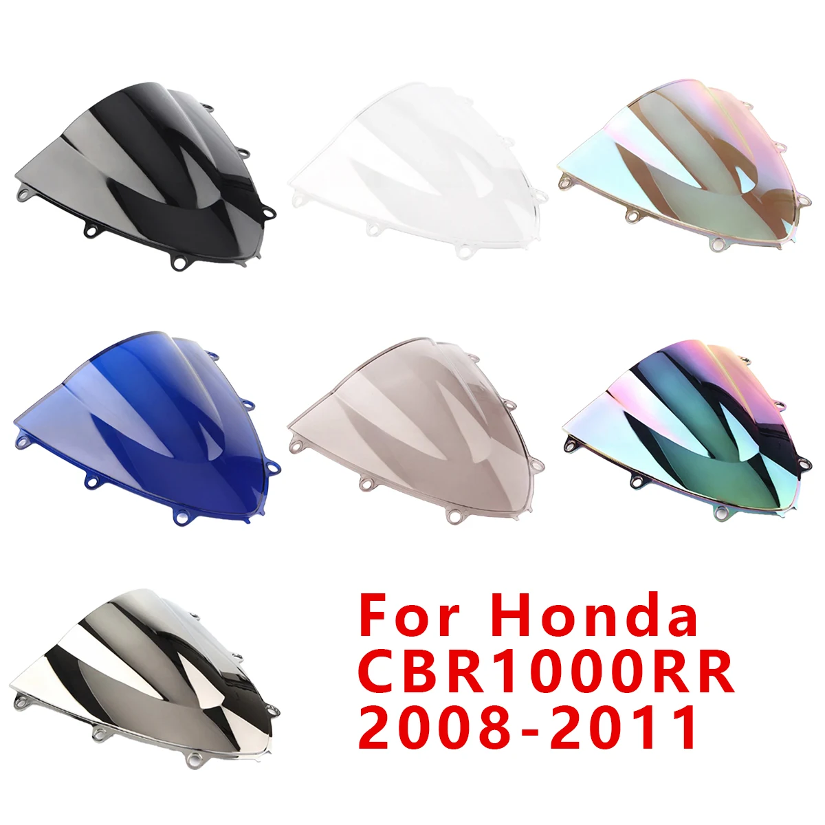 Motorcycle Windscreen Covers Screen Motorbikes Deflector Protector WindScreen For Honda CBR1000RR 2008-2011 CBR 1000 RR CBR-1000