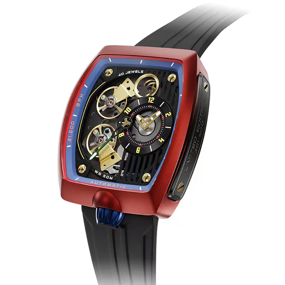 

Men Automatic Mechanical Watches Sapphire Glass 50M Waterproof Men Watch