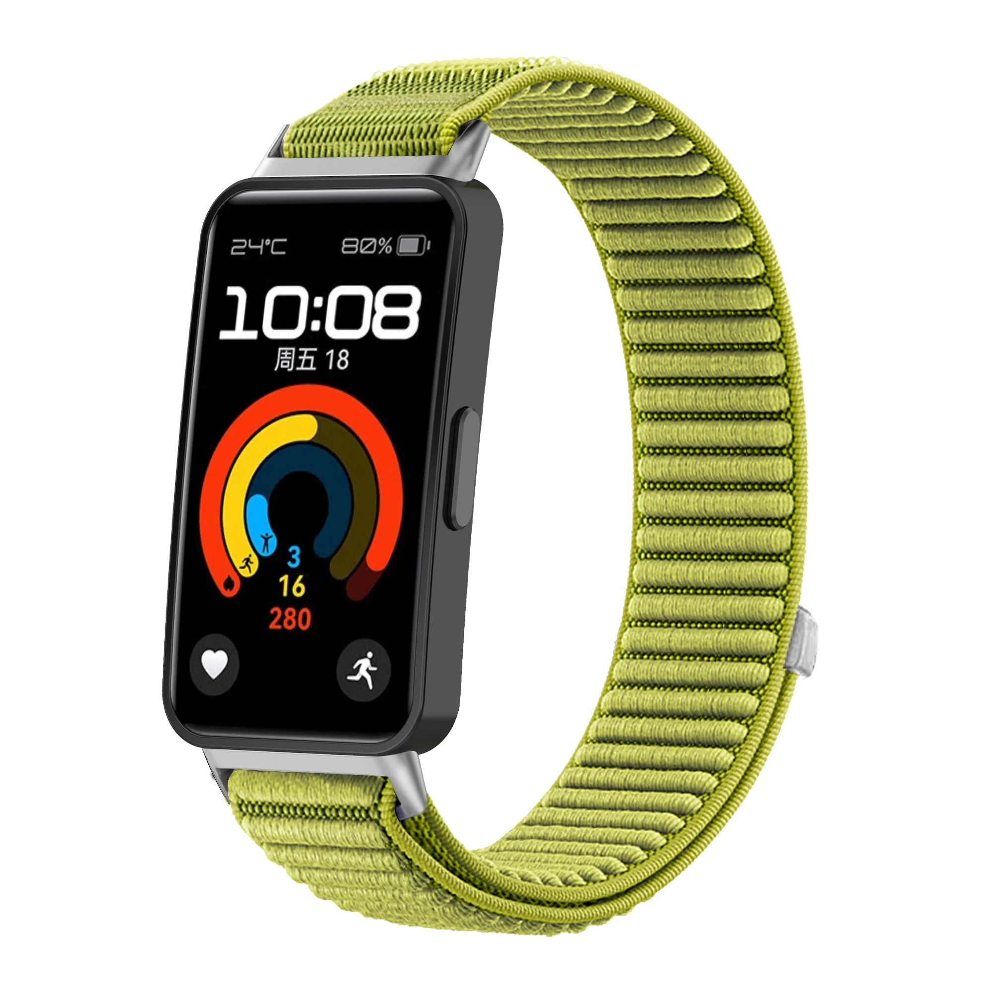 1-2 Stück Sportarmband für Huawei Band 11/11 Pro, Nylon-Uhrenarmband, Armband für Huawei Band 10, 9, 8, Smartwatch-Zubehör, Handgelenksband. – Detail 1