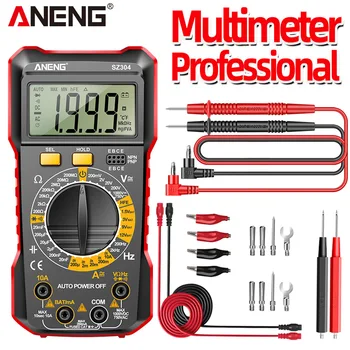 ANENG SZ304 Multifunction Digital Multimete True RMS Handheld High Precision Tester NCV…