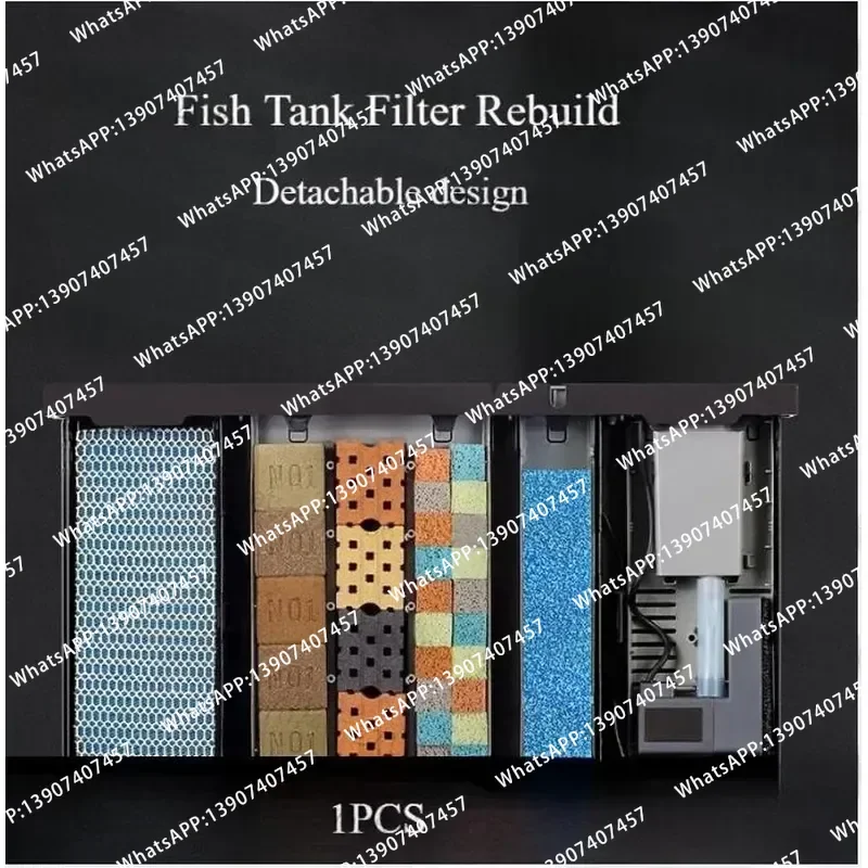For Mijia Fish Tank Filter Media Physical Module Biochemical Module Heating Compartment Module Accessories