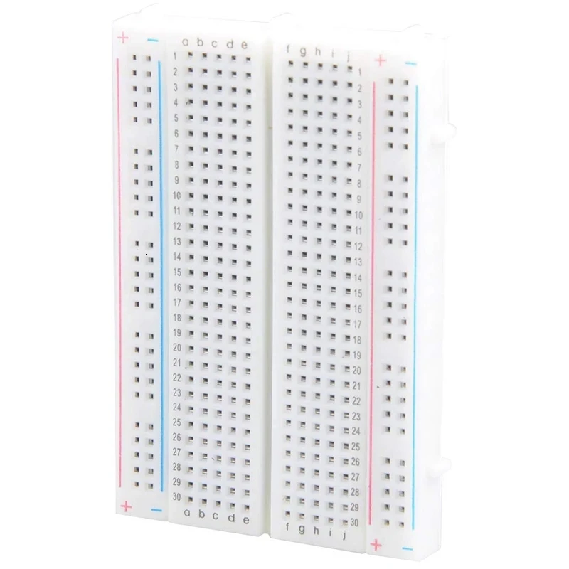 400-hole solderless breadboard solderless test circuit board experimental board with jumpers 400 holes