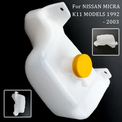 Serbatoio dell'acqua di espansione del liquido di raffreddamento dell'auto con tappo per tappo della bottiglia d'acqua di espansione Nissan MICRA K11 1992-2002 21710-43B01