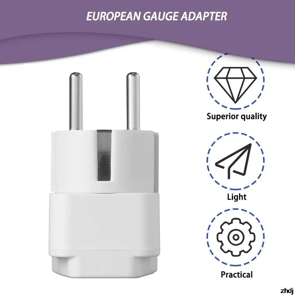EU ปลั๊ก AC ที่ถอดออกได้ไฟฟ้ายูโรหัวเป็ด Power Adapter โทรศัพท์มือถือ USB Charger ปลั๊กสำหรับคอมพิวเตอร์ Dropshipping