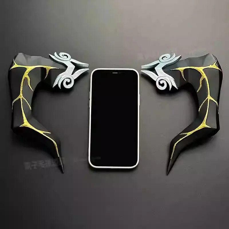 رئيس ثلاثية الأبعاد ملحق الطابعة هونكاي ستار السكك الحديدية القرن الدعامة كونستانس الداليا تأثيري التنين شعر مستعار هالوين حفلة كرنفال دور ‌ ‌ ‌ ‌ ‌