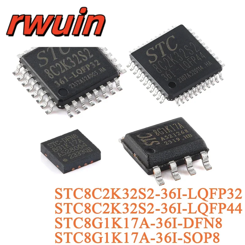 5Pcs STC8C2K32S2-36…