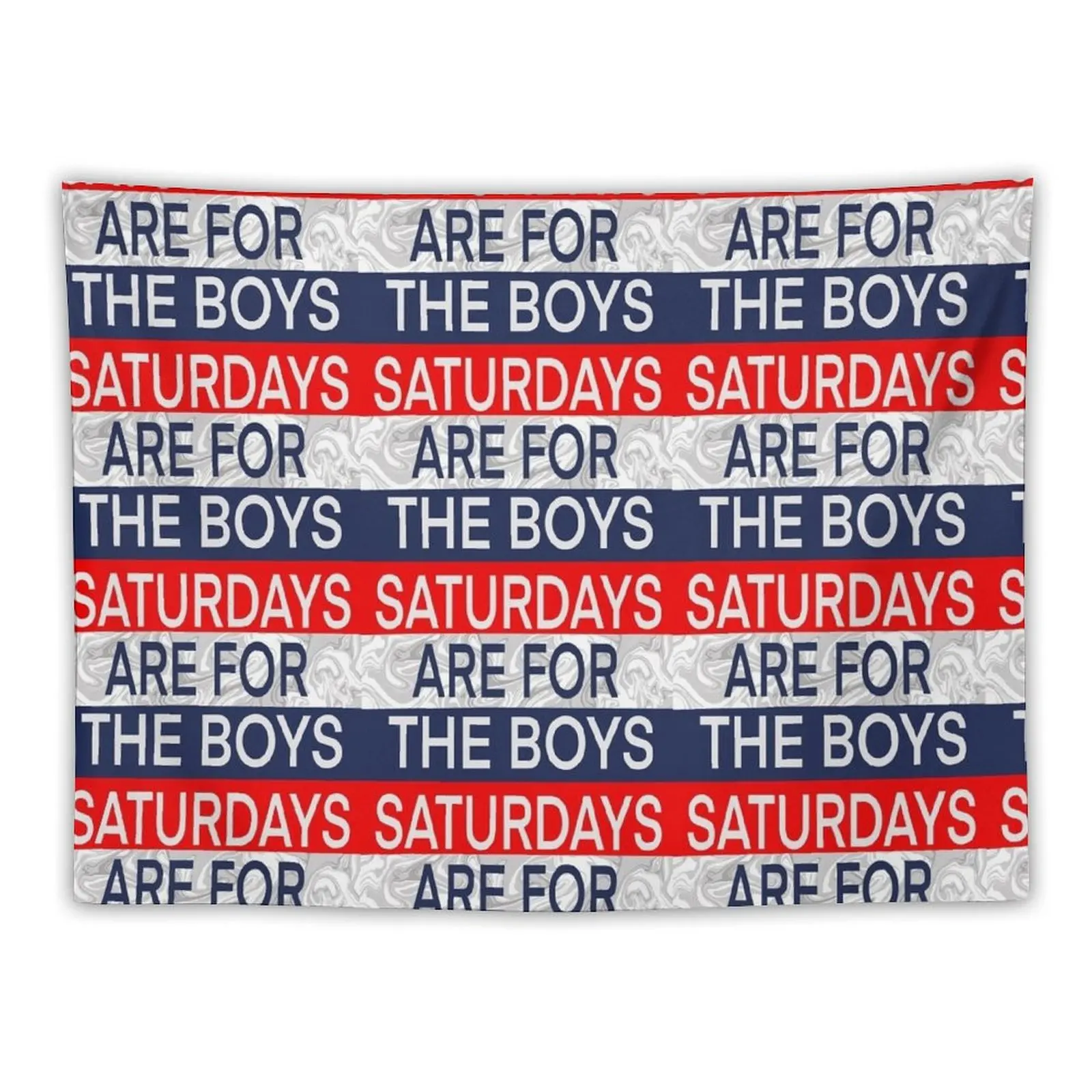 

Saturday’s Are For The Boys Tapestry Funny Bedroom Decor Aesthetic Tapestry