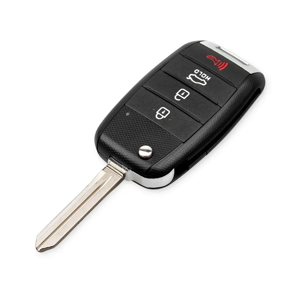 KEYYOU With Cutting Service Remote Flip Key For Kia Carens Cerato K2 K3 K5 Rio 3 Soul Sorento Optima Sportage For Hyundai Avante
