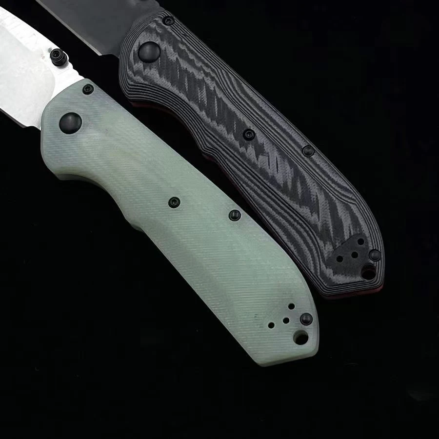 Outdoor BM 560 Folding Knife High Hardness G10 Handle Camping Tactical Safety Self-defense Pocket Knives