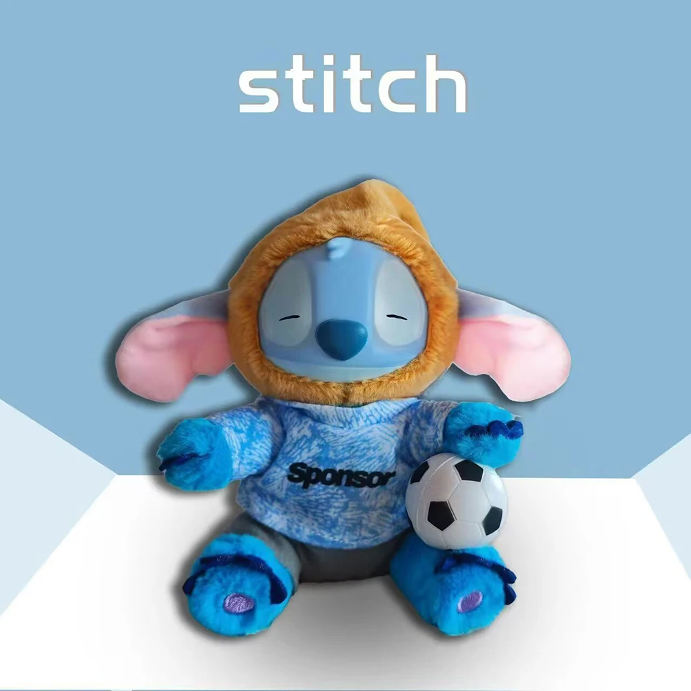 Vendite calde Stitch Blind Box Bag 2026 Serie di peluche a tema Coppa del Mondo Ciondolo in vinile Bambola carina Scatola misteriosa Bambola soffice Regali a sorpresa