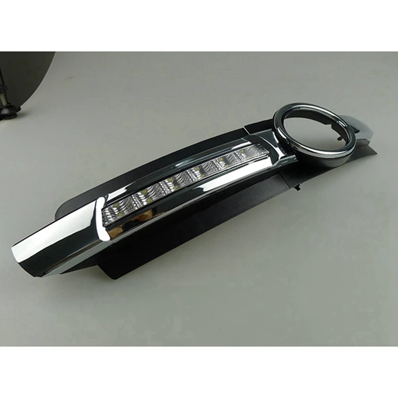 

NEW_2шт светодиодные DRL дневные ходовые противотуманные фары для Audi A6 C6 2005-2008