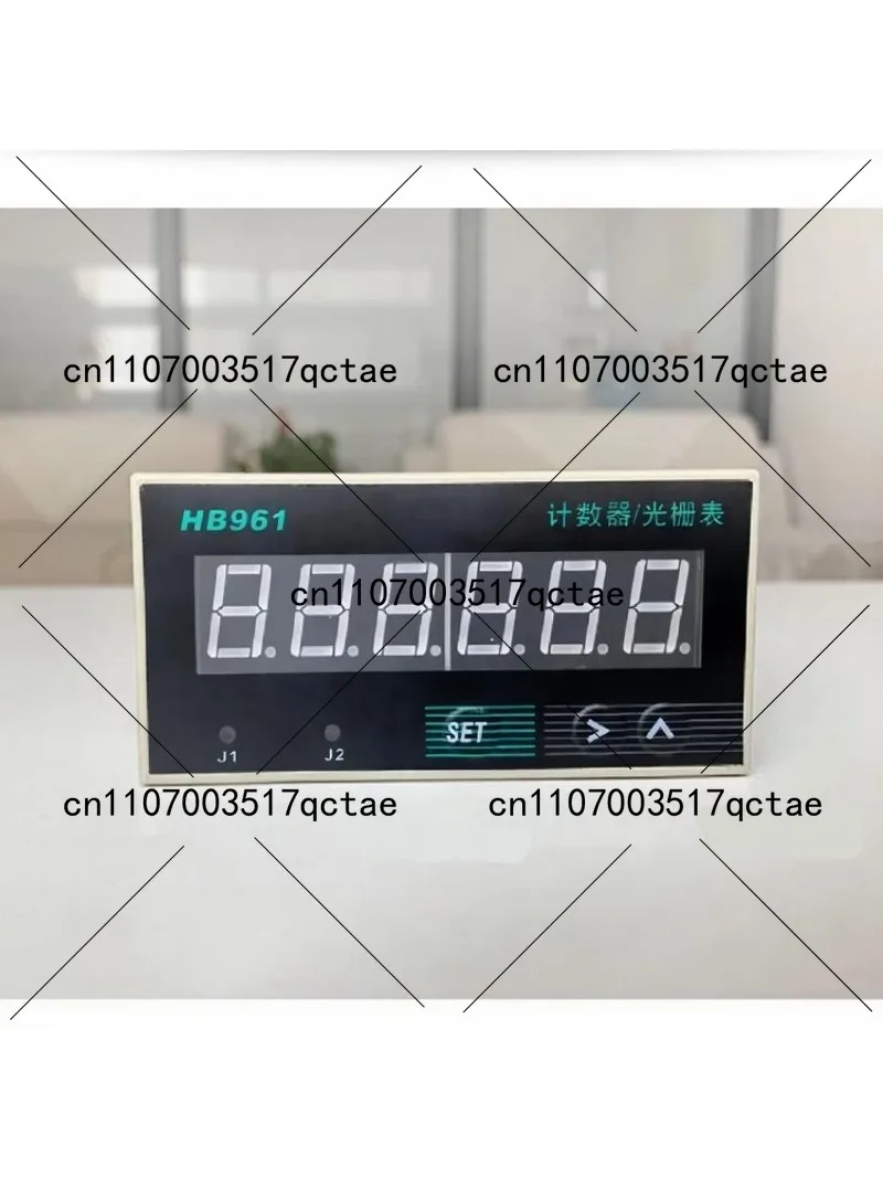 6-Digit Digital Display Reversible Counter Meter with 2 Group Output for Industrial Use